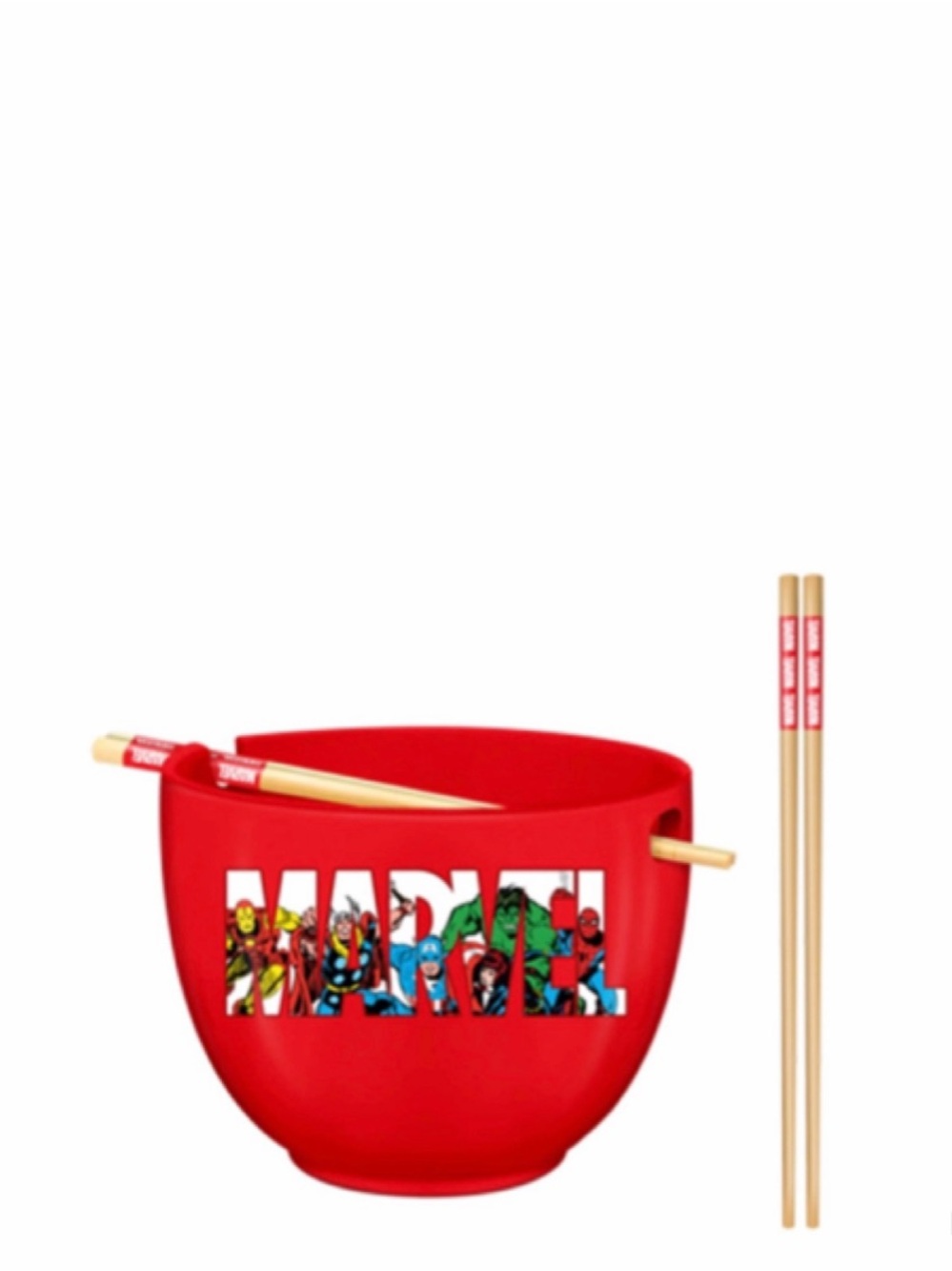 NEW Marvel Comics Characters Ramen Bowl